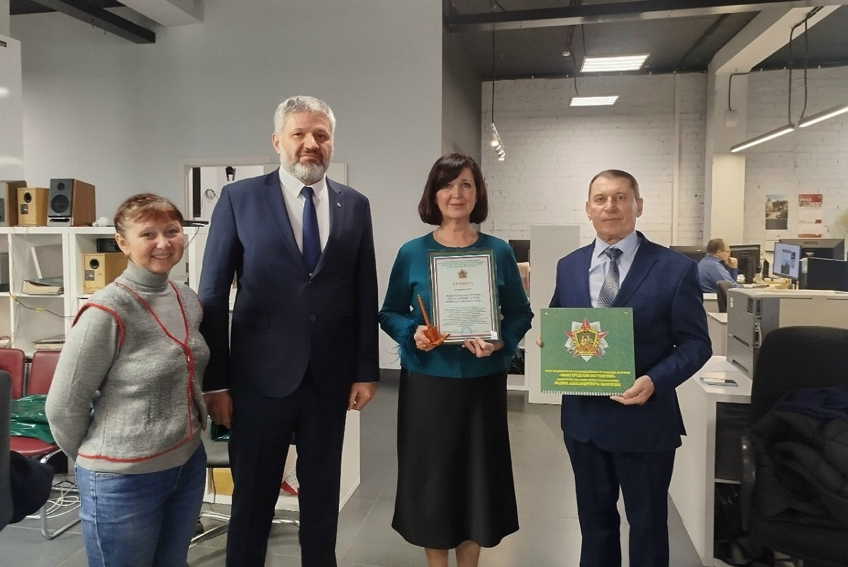    Пограничники поблагодарили журналистов за содействие и профессионализм