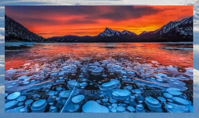 Это озеро создали люди.