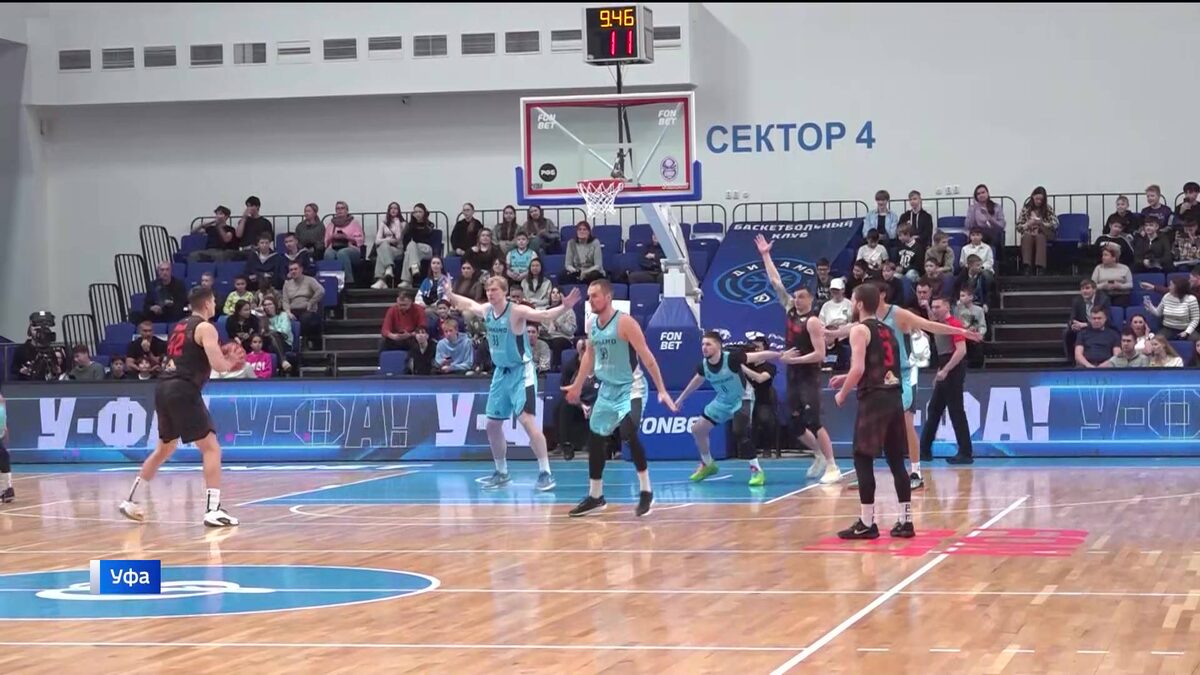    Захватывающая игра до последней секунды: уфимский БК «Динамо» обыграл соперников из Ревды