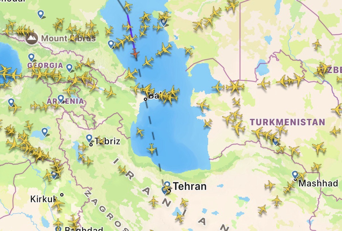 Аэрофлот летит в Тегеран