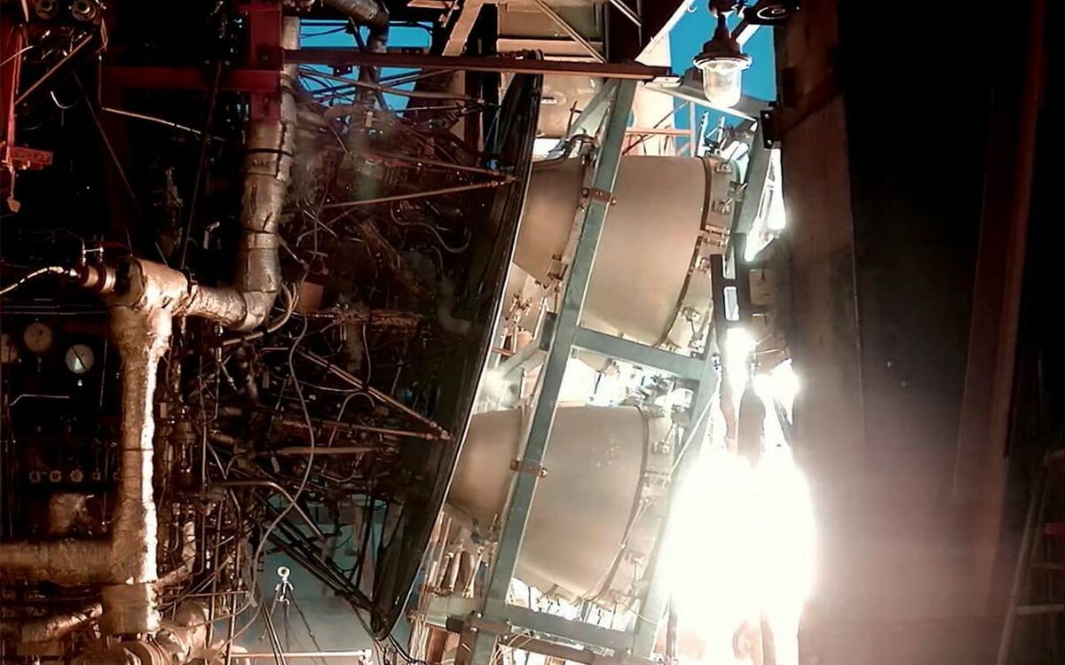    Воронежское КБХА успешно провело огневые испытания двигателя для ракеты «Союз-5» Фото: сайт КБХА, видео: телеграм-канал «Роскосмоса»