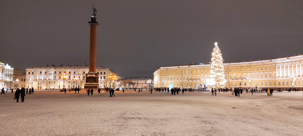 Дворцовая площадь. 14 января 2026