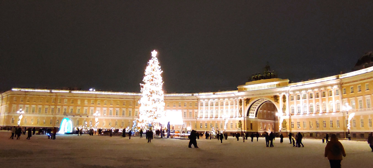 Дворцовая площадь. 14 января 2026