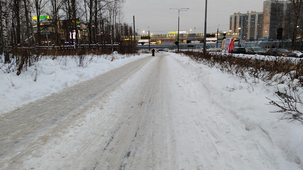 Впереди Дальневосточный проспект 