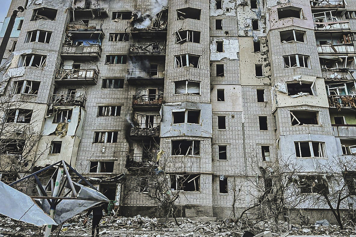   Купянск  
Ukrainian Emergency Service / AP