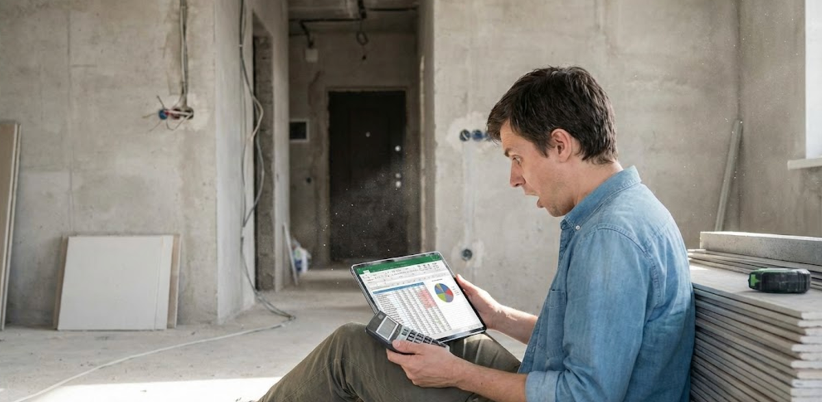 Сколько стоит ремонт квартиры в 2026 году? Честный разбор цен на работы, черновые и чистовые материалы. Реальные цифры за квадратный метр без маркетинговых уловок.