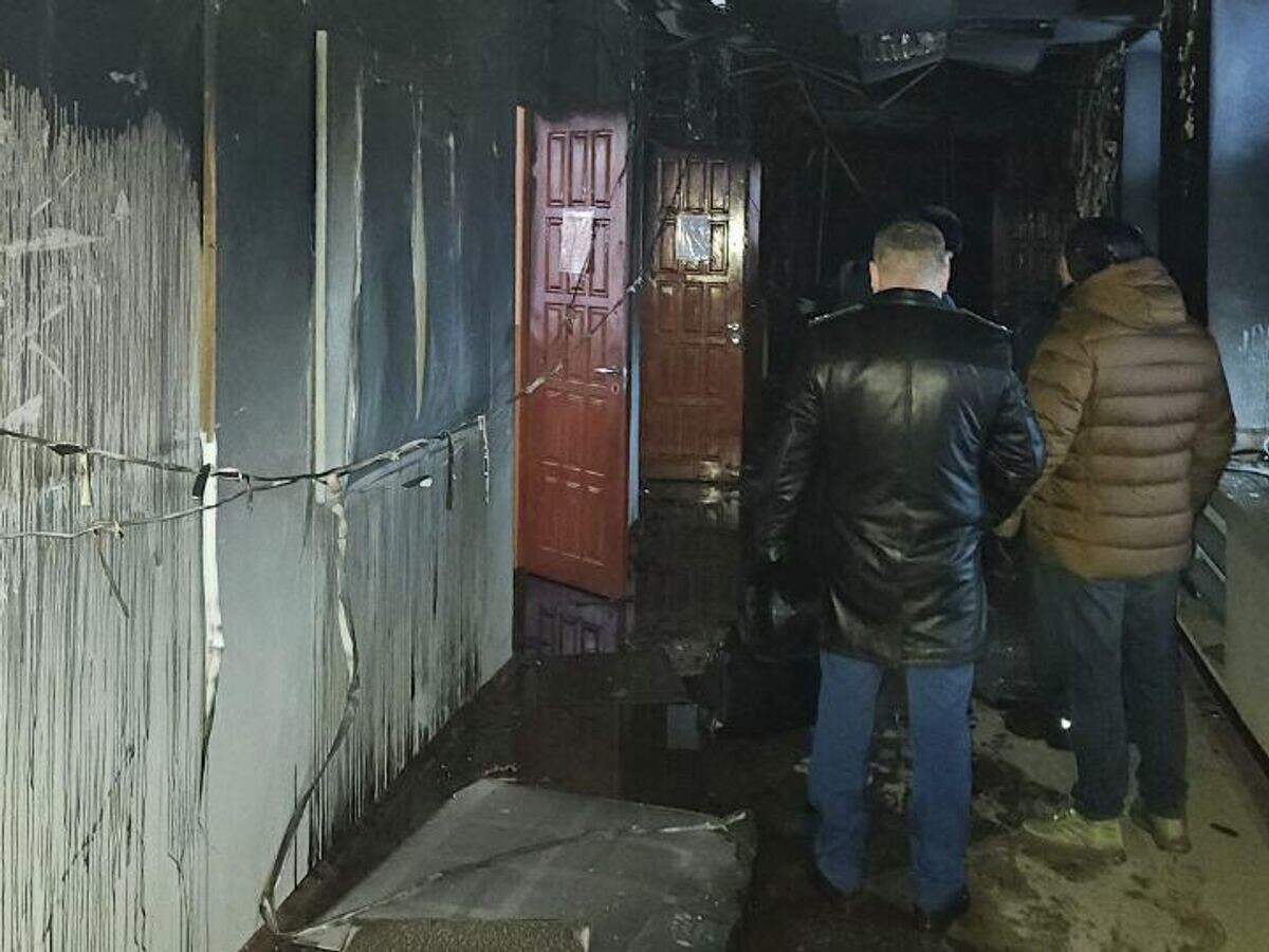    Последствия взрыва в здании центра профессиональной подготовки МВД в Сыктывкаре | © Фото : Прокуратура Республики Коми/Telegram