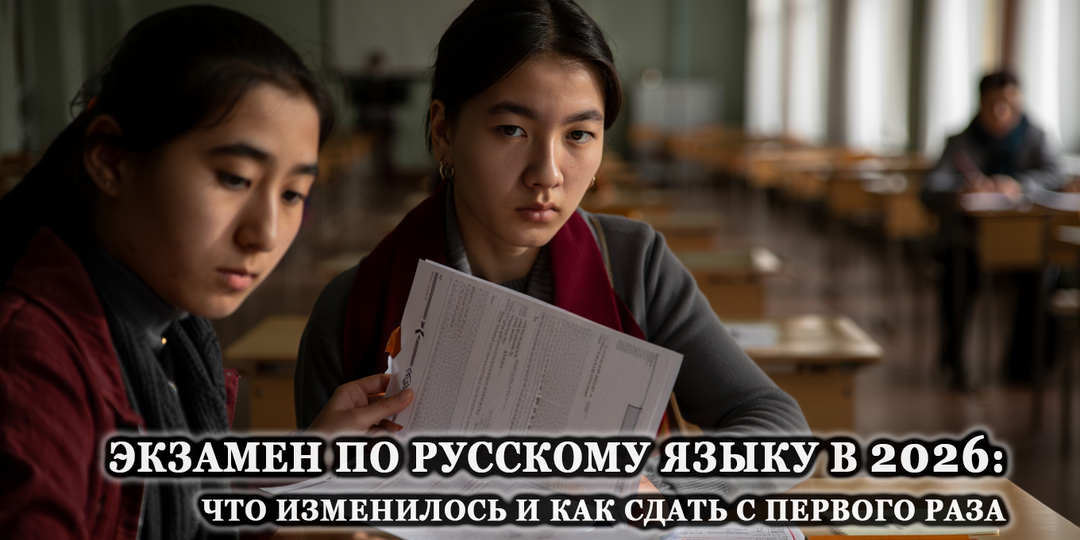 Экзамен по русскому языку в 2026 году: что изменилось и как сдать с первого раза