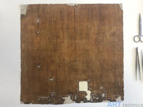 Рисунок 3. "Мадонна с Младенцем, св. Елизаветой и Иоанном Крестителем". После поддерживающей очисти.