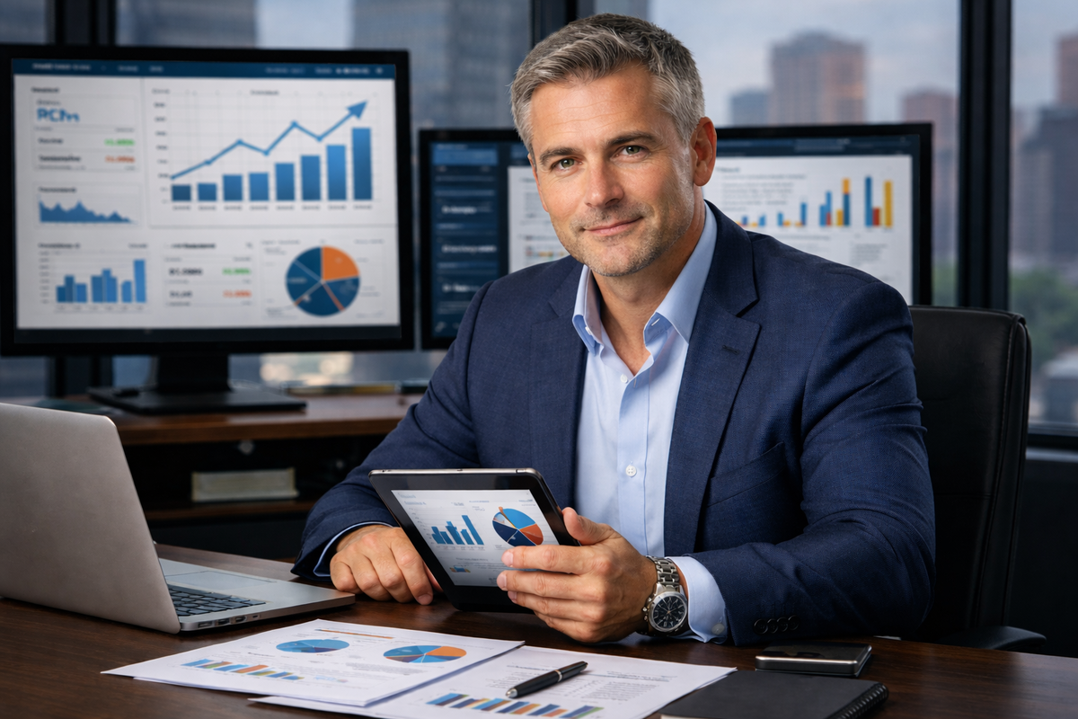 Собственник оценивает состояние маркетинга через ключевые показатели бизнеса. Контроль основан не на отчётах, а на понимании системы и её влияния на результат.