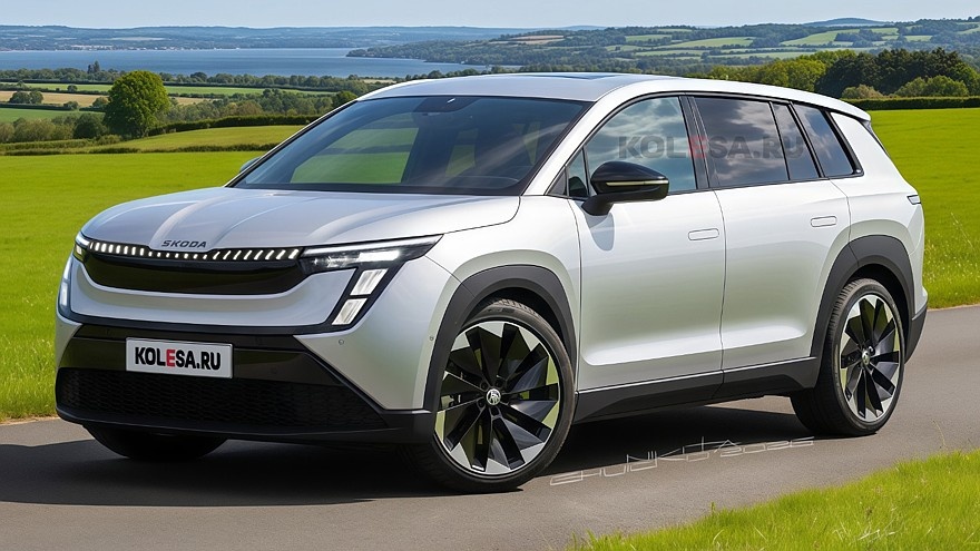    Рендер нового Skoda Peaq