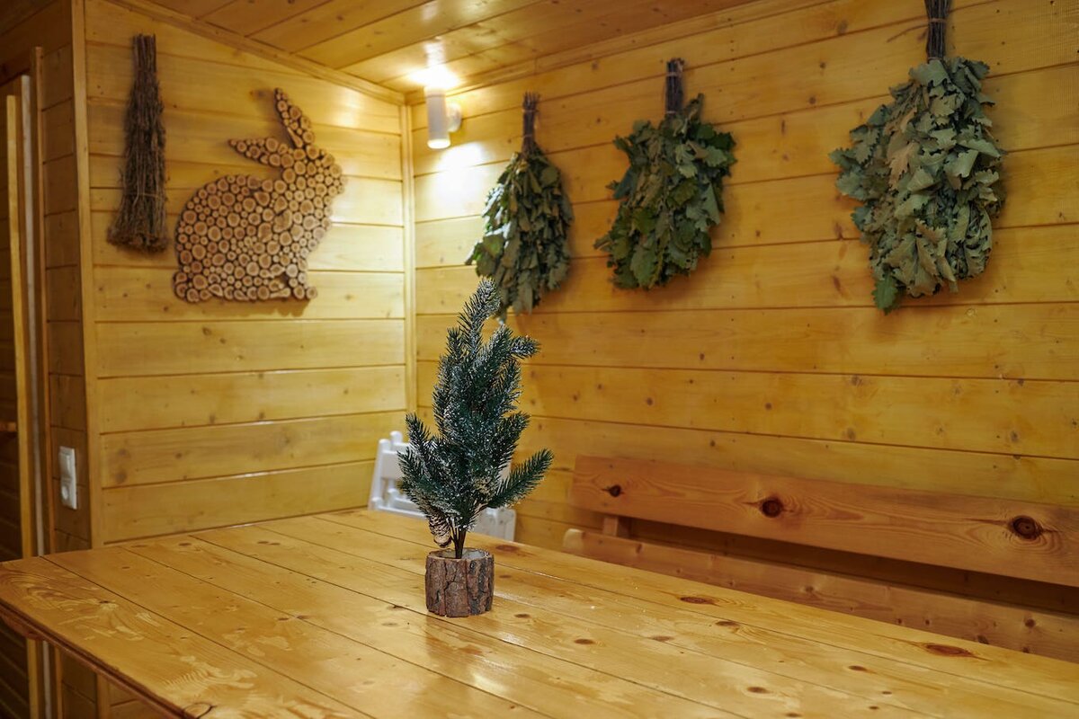 Отдых в бане на дровах на даче Aframe Happy — расслабляющий подарок на 23 февраля