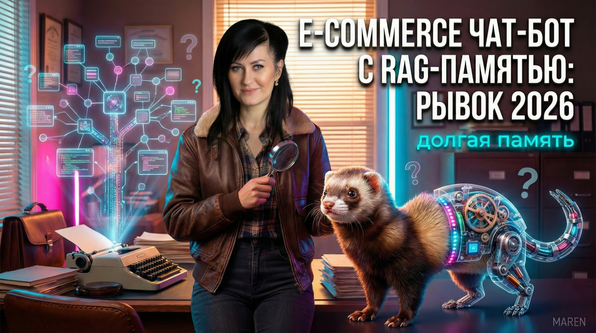    Разбираемся, как создать эффективный чат-бот для e-commerce с RAG-памятью | Автор: Марина Погодина Марина Погодина