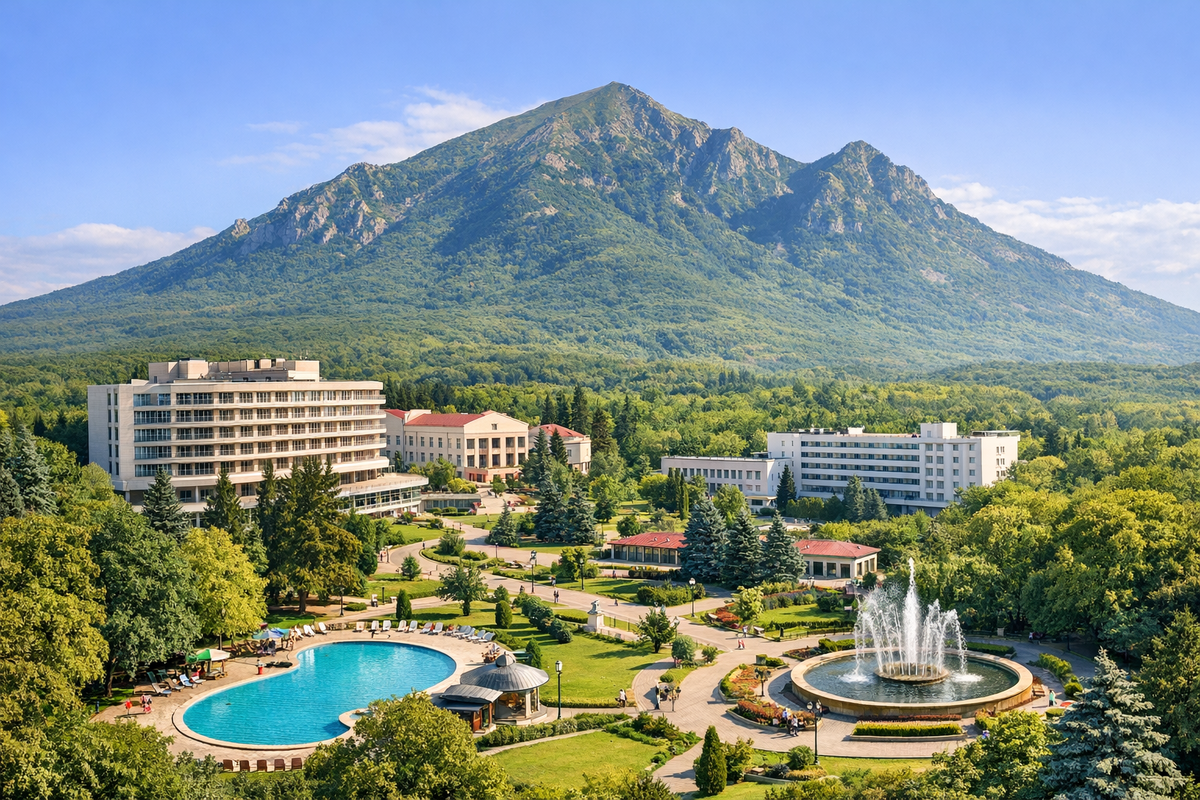 Курорты КМВ с хорошей экологией и кристально чистым горным воздухом