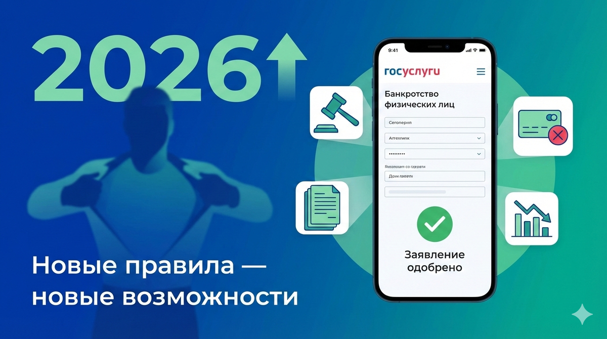 С марта 2026 года подать заявление о банкротстве можно будет через портал «Госуслуги» — без визитов в арбитражный суд и бумажной волокиты, прямо из дома. Звучит как мечта? Не торопитесь радоваться. Одновременно с упрощением формальностей государство ужесточает контроль за добросовестностью должников, пересматривает условия для внесудебного банкротства и усиливает ответственность за фиктивные схемы. Кого коснутся изменения, как теперь будет происходить процедура списания долгов и почему «банкротство в один клик» может обернуться новыми проблемами — разберём подробно.