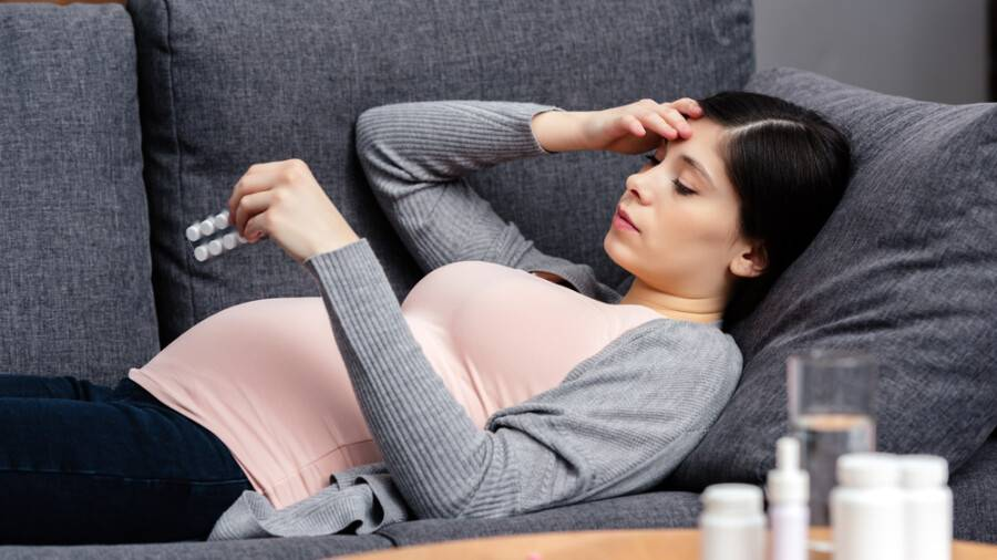 Боль в горле, кашель при беременности: что делать при простуде