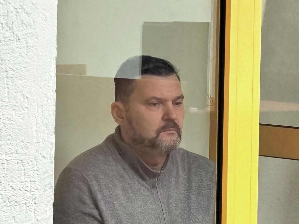    Главный врач Новокузнецкой больницы №1 Виталий Херасков на заседании центрального районного суда Новокузнецка | © РИА Новости / Светлана Шереметьева-Шерстнёва