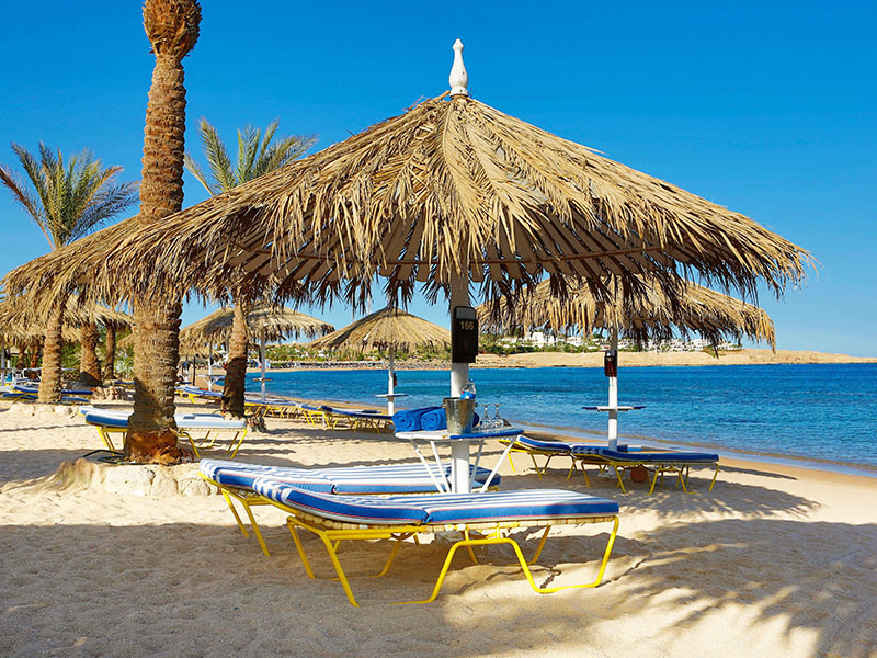 Отели Египта с пологим входом в море.