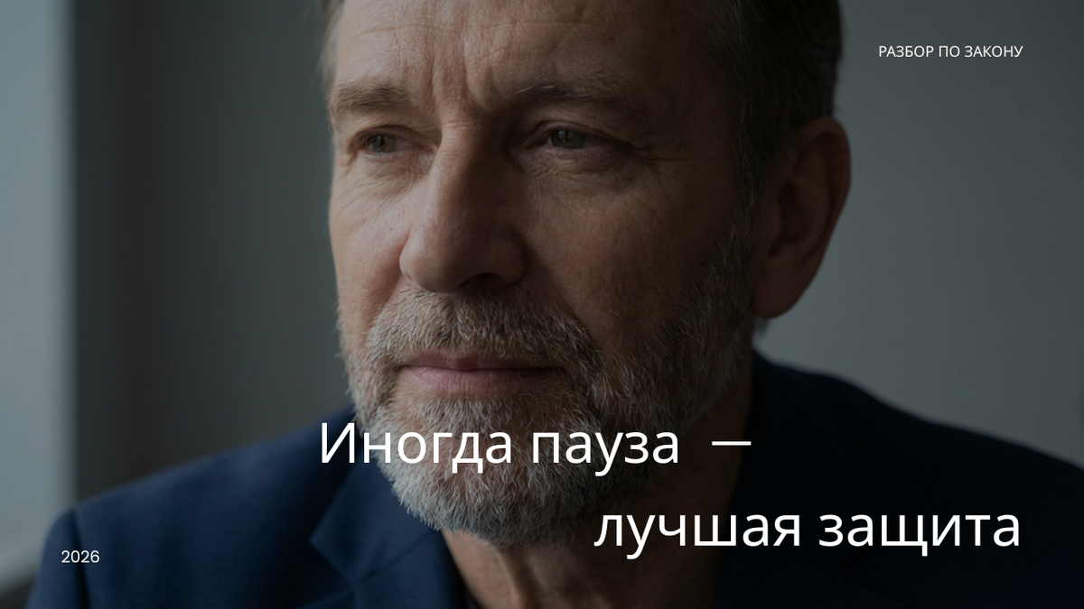 В каких ситуациях важно говорить сразу, а когда пауза работает в вашу пользу.