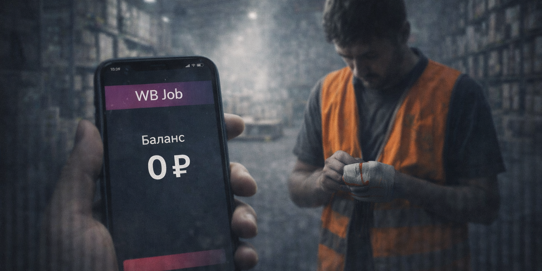 Я купил форму за 2300 ₽, чтобы один день поработать на складе Wildberries. Стёр пальцы, а в итоге ушёл в ноль