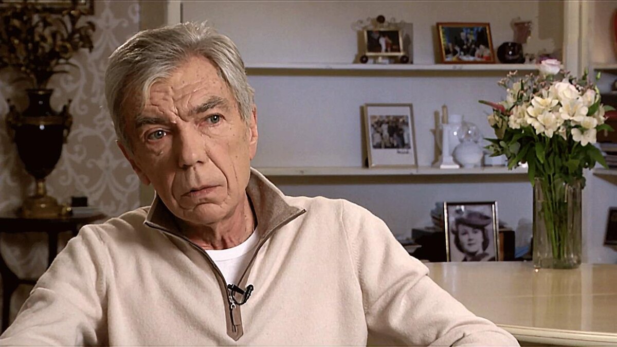 Кадр из интервью. Юрий Николаев