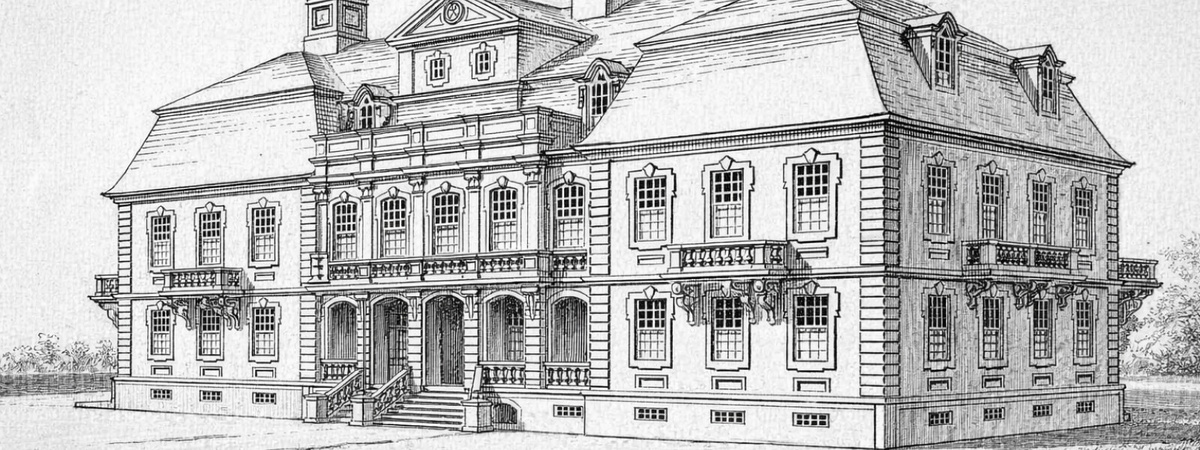 1718–1722 годы. Первый дворец