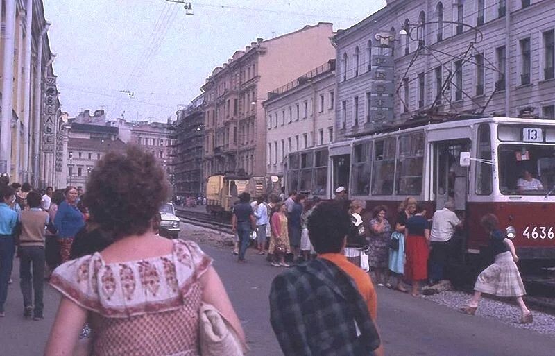 Ленинград 80-е годы, Невский проспект