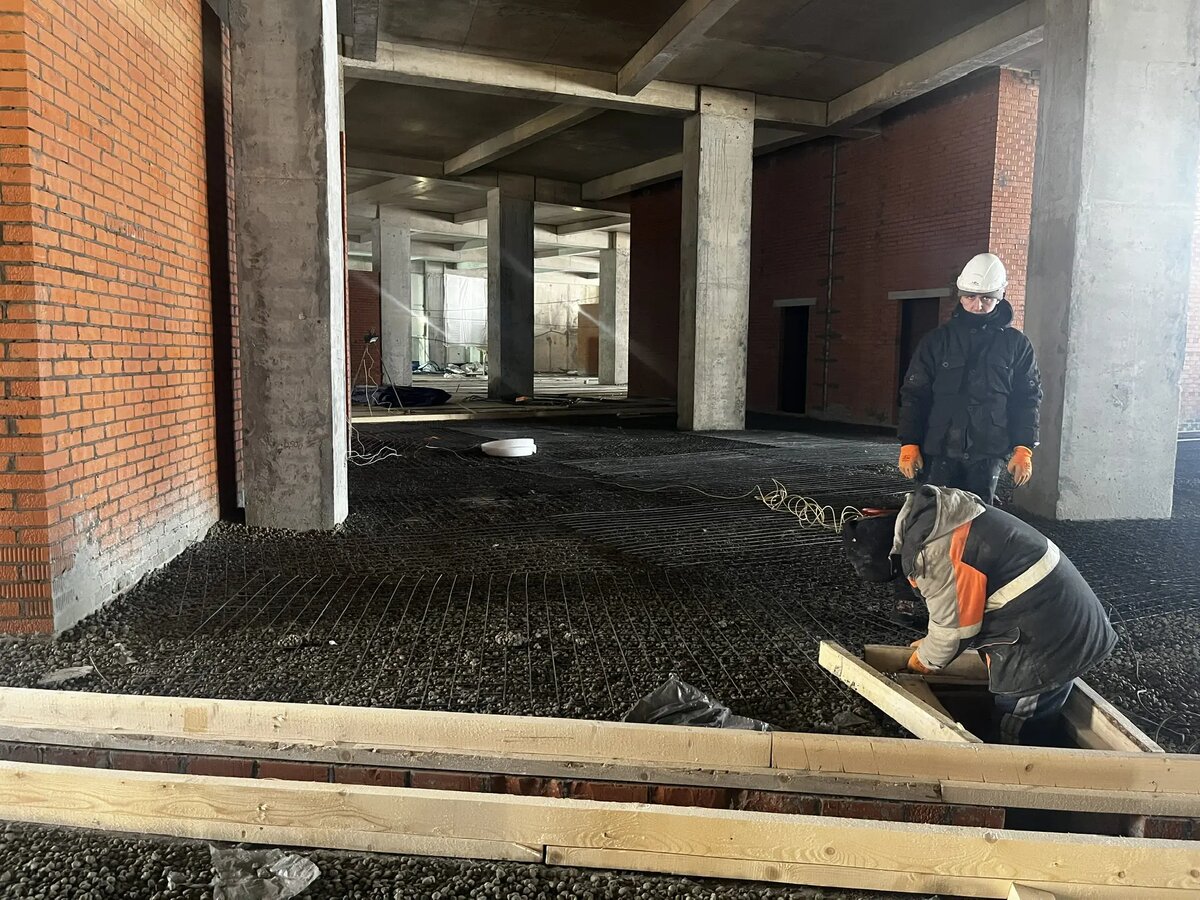 Армирование подстилающих слоев