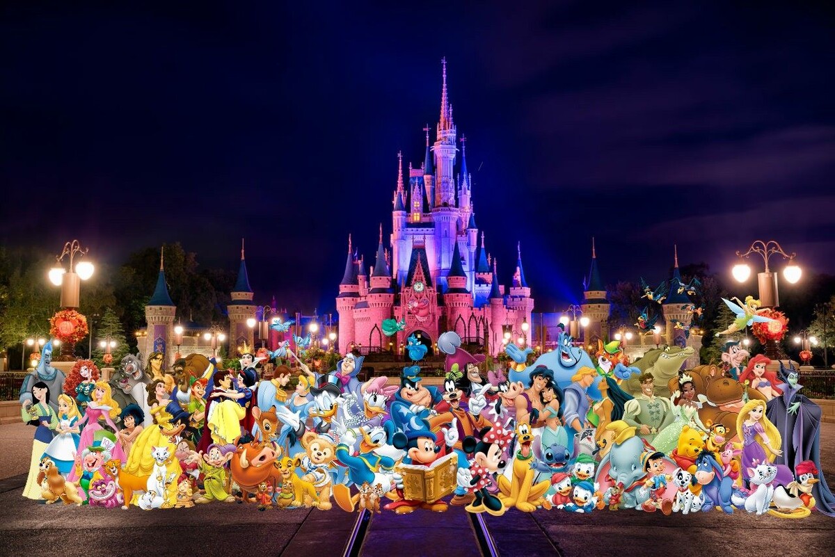 Персонажи из мультфильмов студии Disney