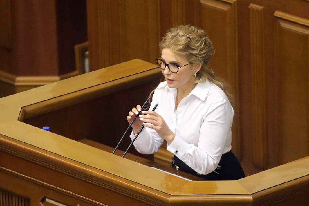 Лидер партии «Батькивщина» Юлия Тимошенко
Фото: TASS/Zuma