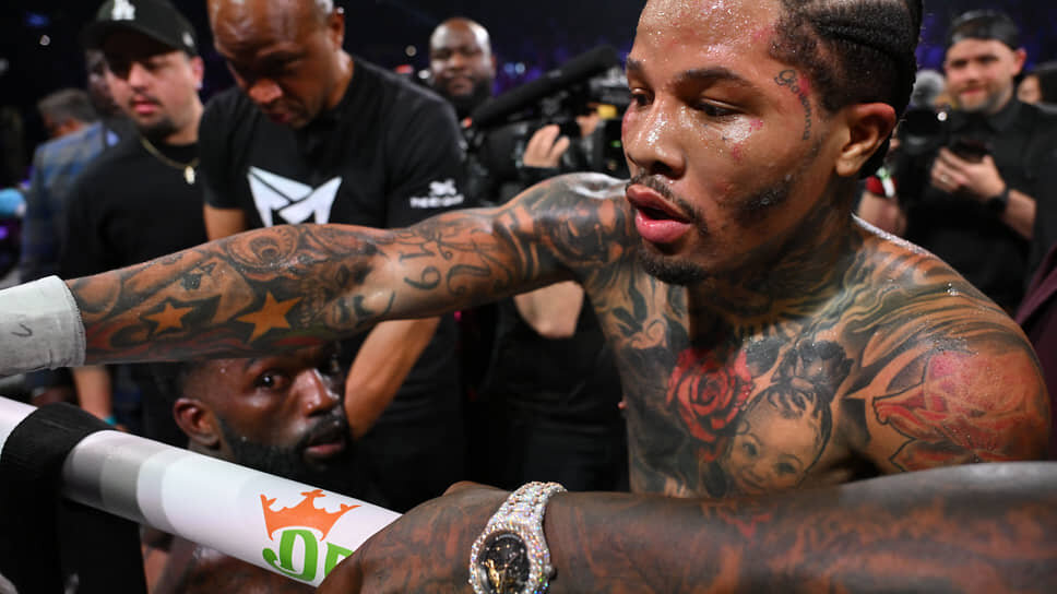 Джервонта Дэвис после победы в бою против Фрэнка Мартина (июнь 2024 года).📷Фото: Mikael Ona / ZUMA / TACC