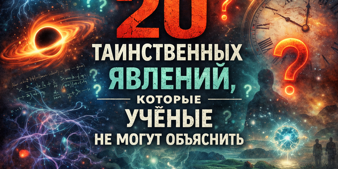 20 таинственных явлений, которые ученые не могут объяснить