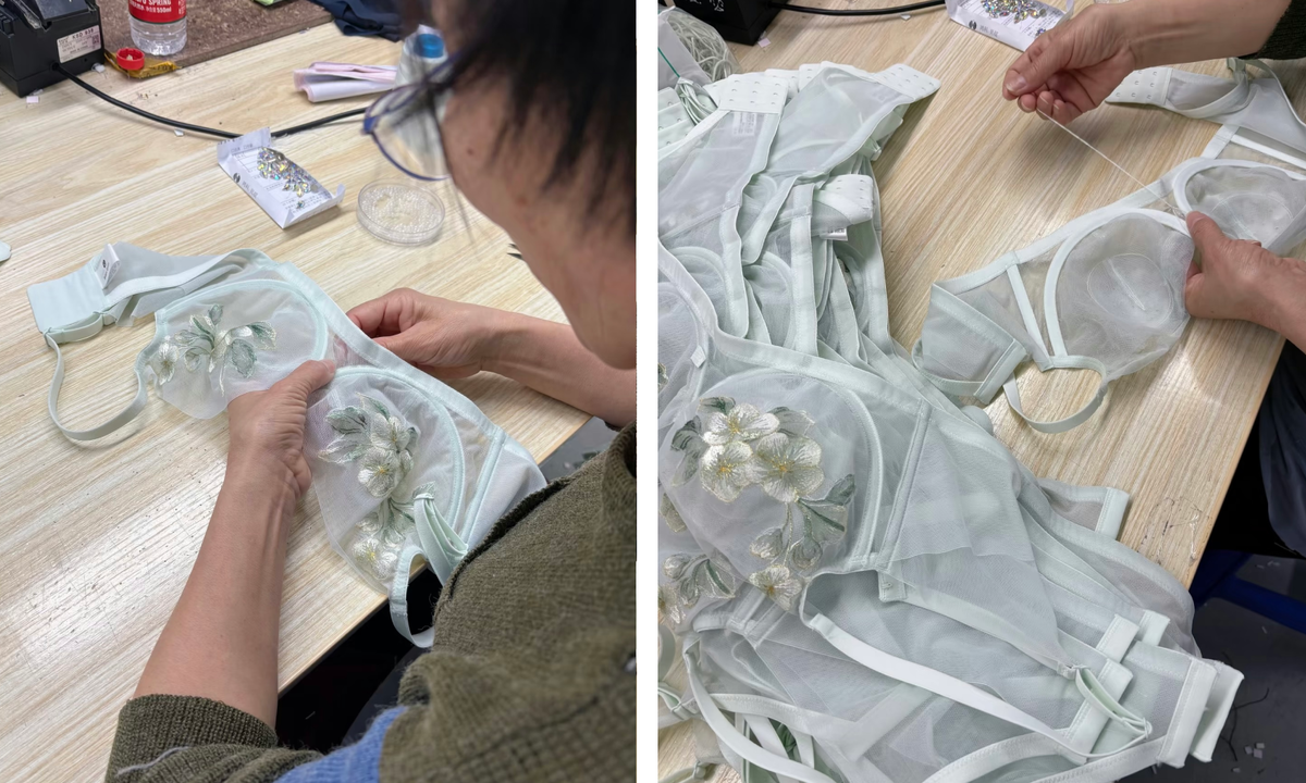 Изготовление нижнего белья в Китае