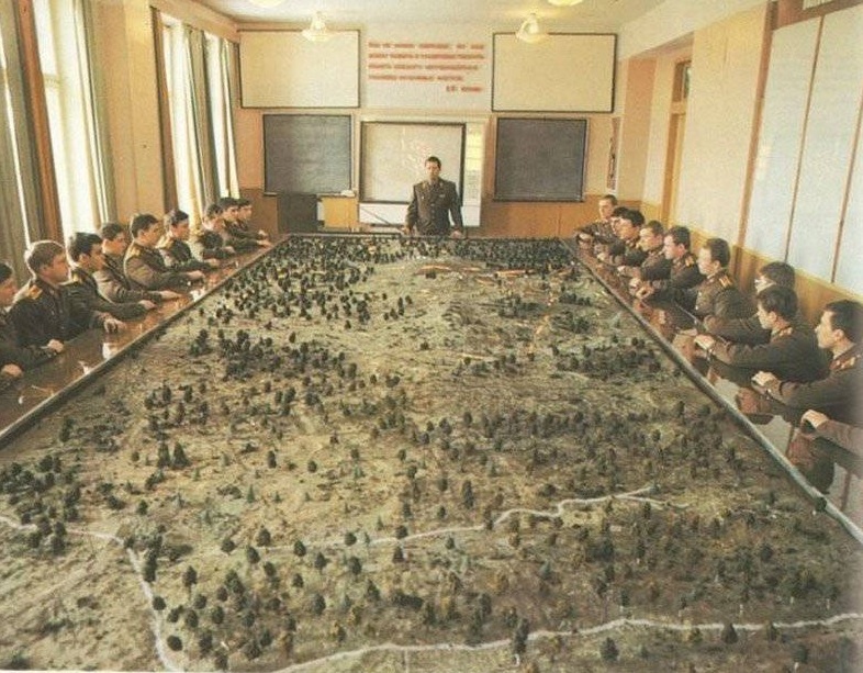 Учебная карта для курсантов