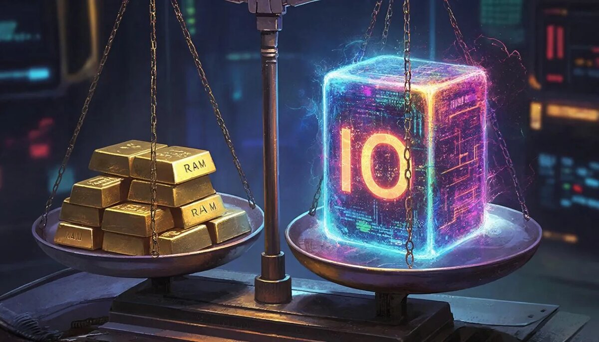 Баланс: память против ввода-вывода