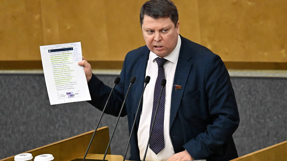Депутат Госдумы РФ Михаил Матвеев.📷Фото: Дмитрий Духанин / Коммерсантъ