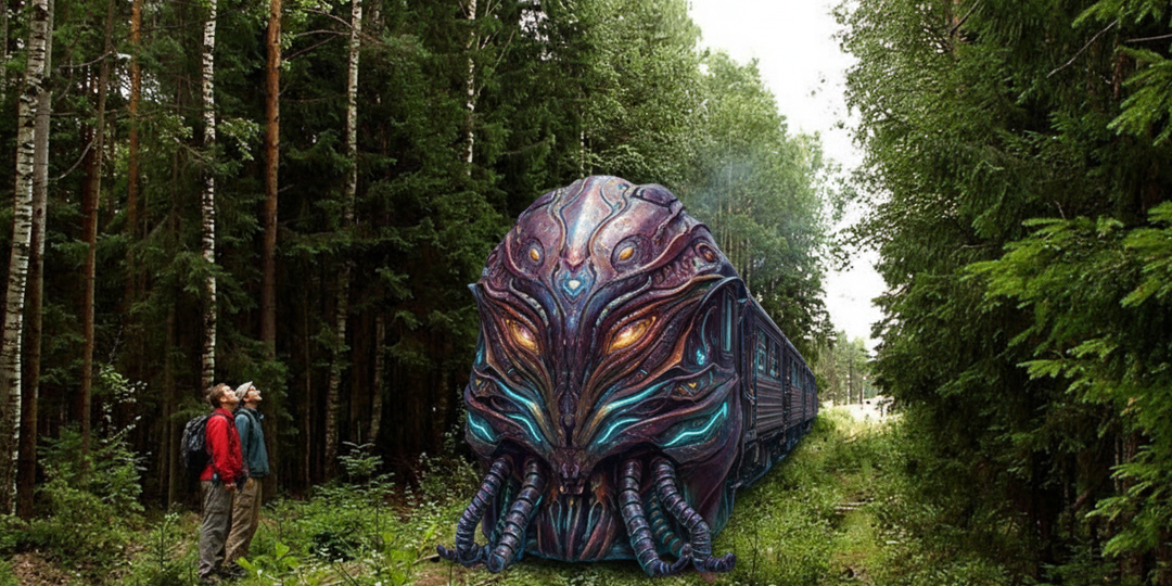 Двое парней рассказали, что увидели внутри поезда призрака, о котором ходили слухи.