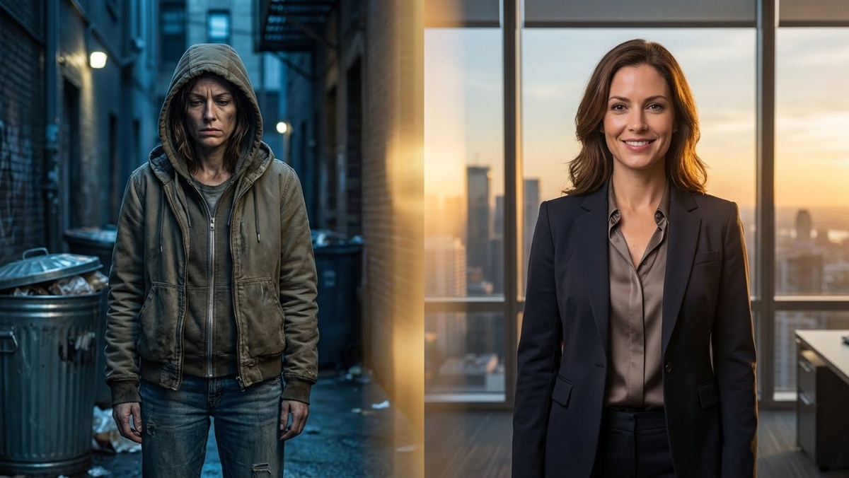 Путь от помойки до небоскреба одна женщина, две реальности