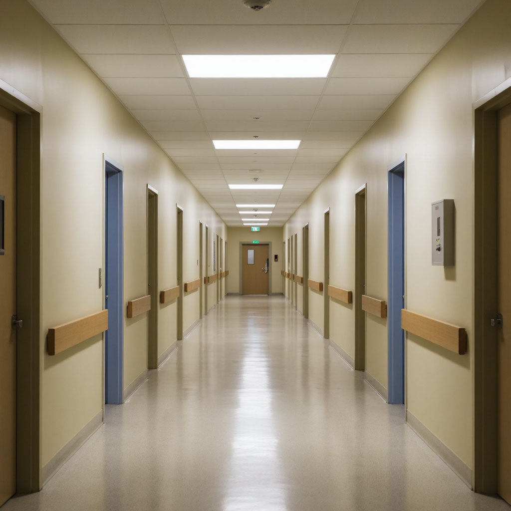 Освещение в больнице