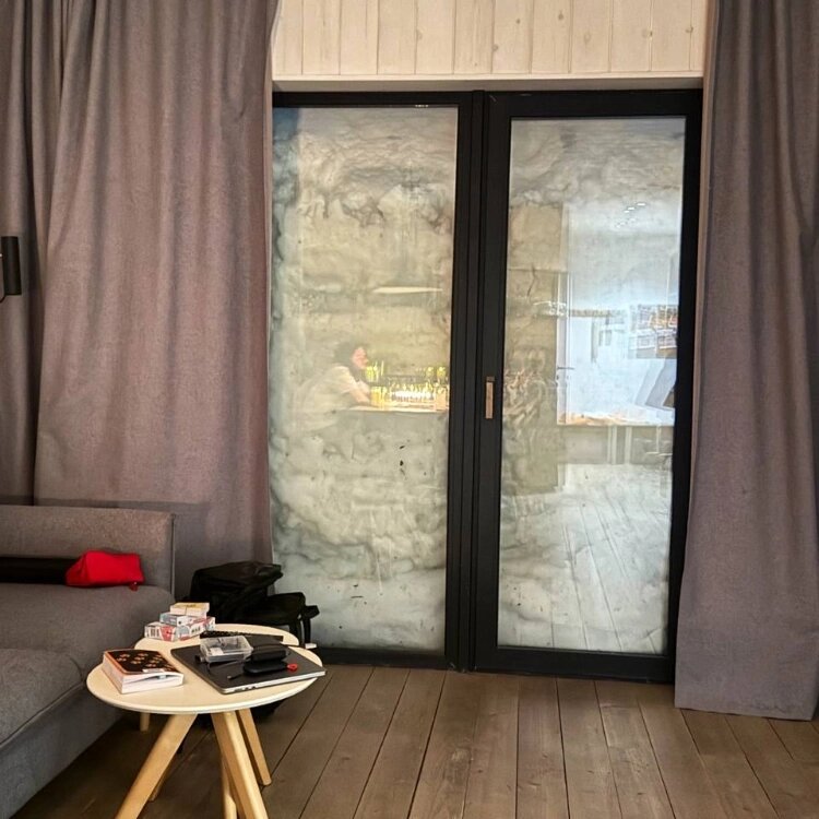 Окно Иды Галич на Камчатке замуровало снегом Фото с сайта МУЗ ТВ