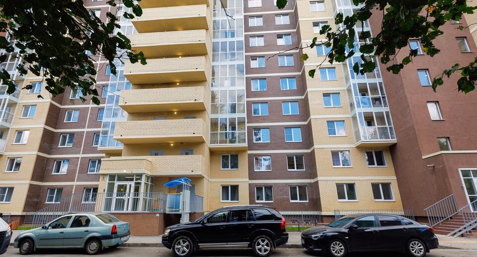    Многоквартирный дом в ЖК «Высокий берег» для переселенцев в Лыткарино / Медиасток.рф