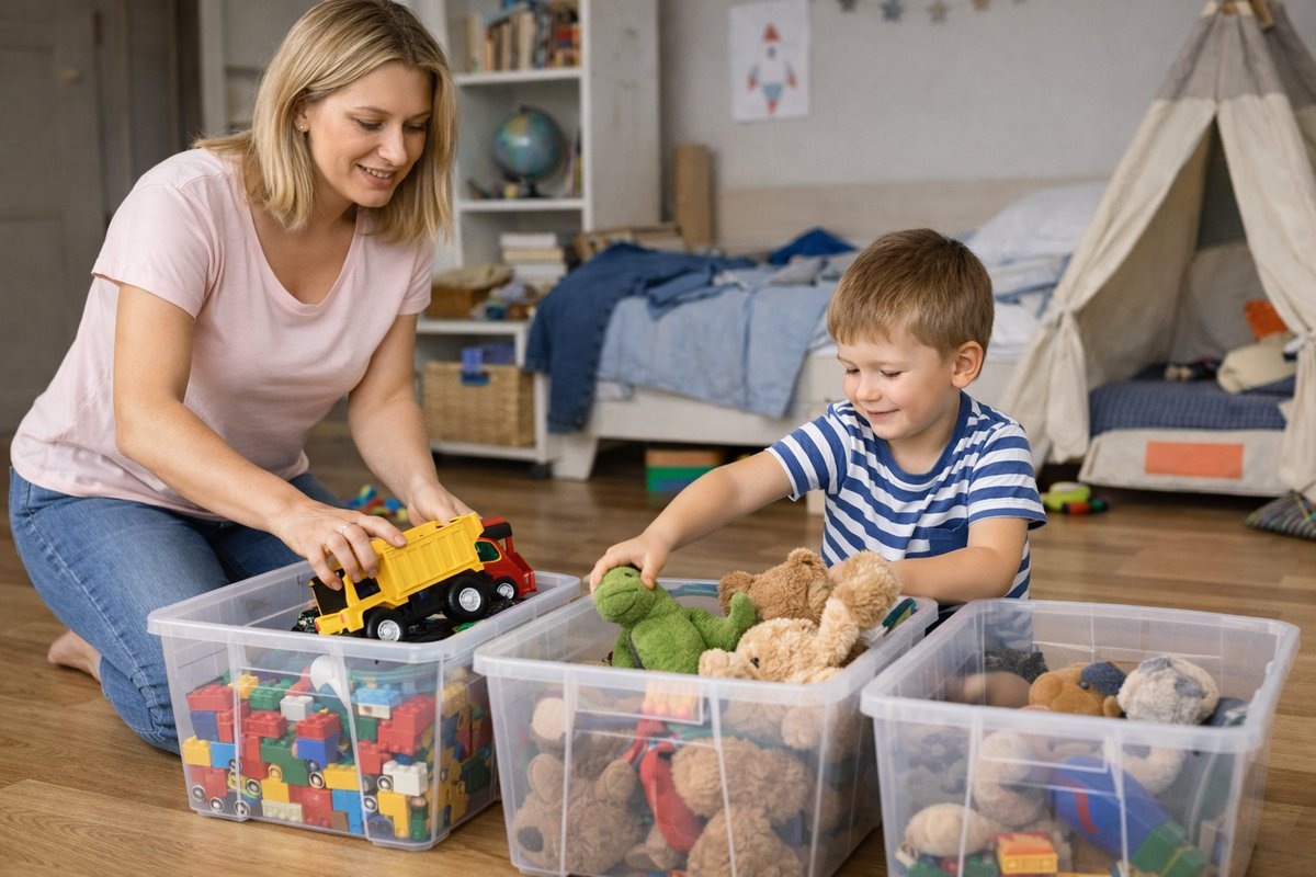 Сортируем игрушки по видам