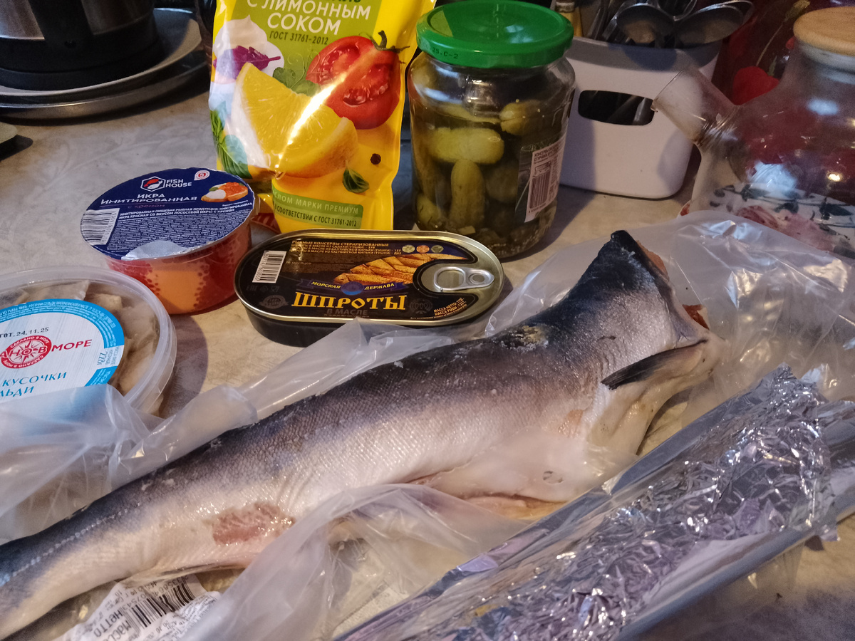 Фото автора, сегодня у меня горбуша в фольге
