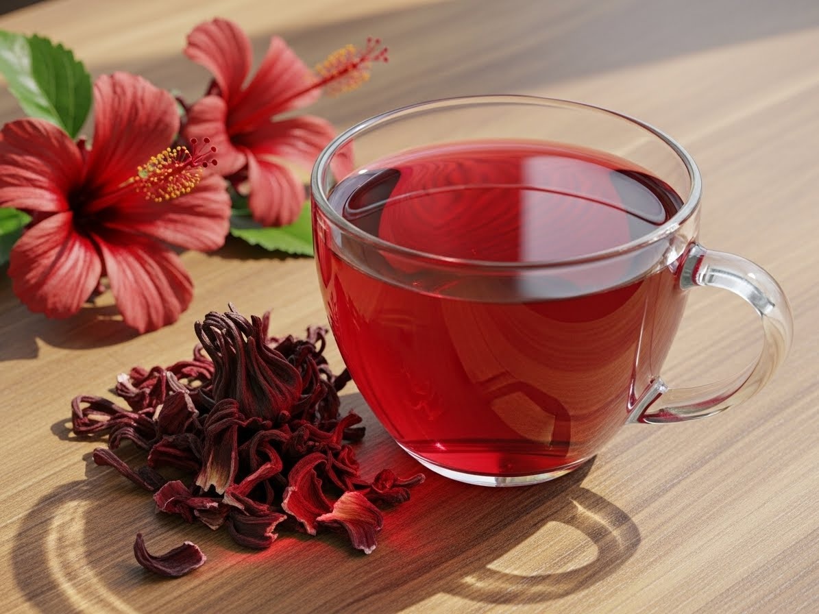 Чайный напиток каркаде 