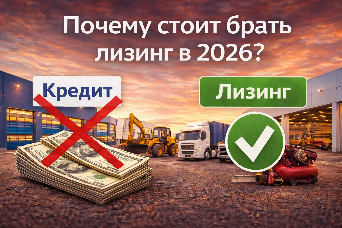 почему лизинг,а не кредит?
