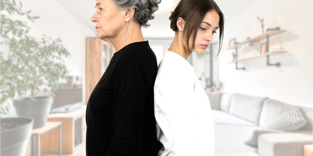 - Ты что, из‑за мамы уходишь? - через 30 лет дочь повторила поступок матери