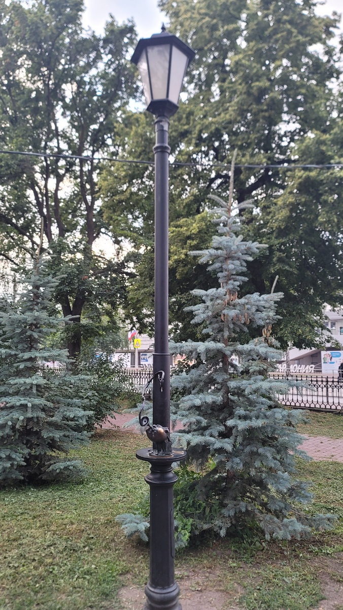 Жанровая скульптура "Колобок", Ульяновск, Спасская улица