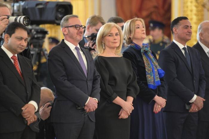 Иностранные послы на церемонии вручения верительных грамот. Фото © Life.ru