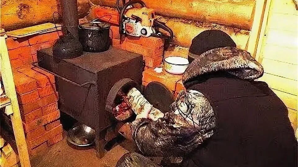 Почему северяне сознательно топят печь мокрыми дровами