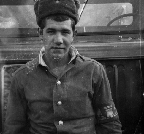 Сержант ПВ КГБ СССР В. Шамраев